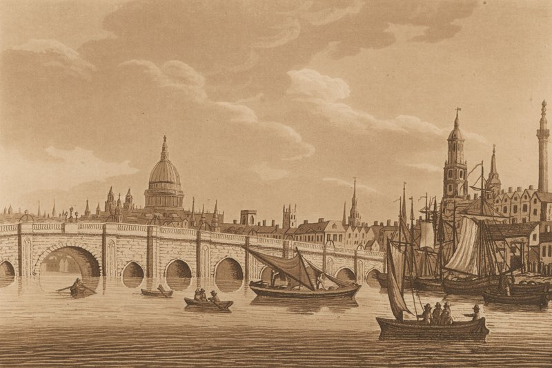 Visão geral, de, ponte londres de English School