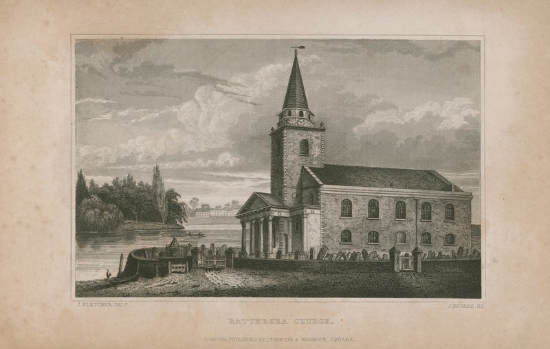 Vista geral da Igreja Battersea de English School