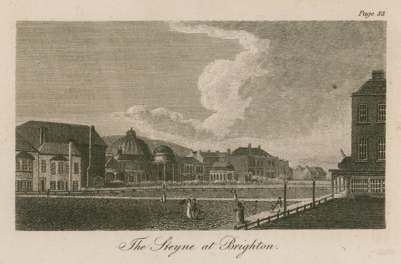 Vista geral do Steyne em Brighton de English School