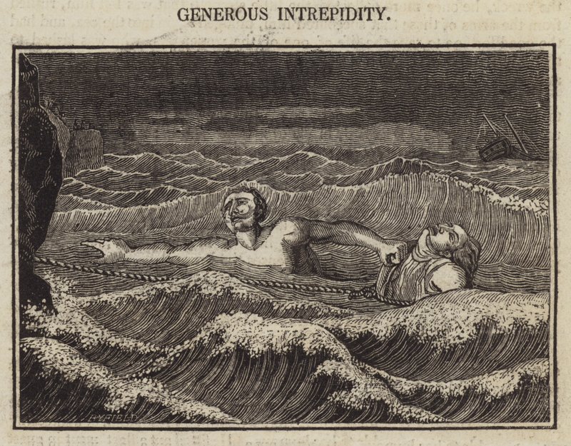 Generosa Intrepidez (gravura) de English School