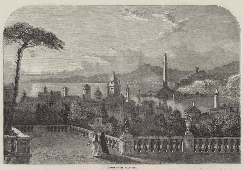 Génova (gravura) de English School