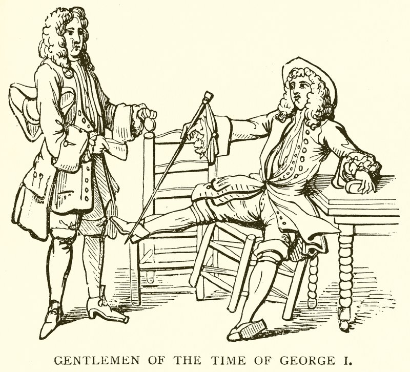 Senhores do Tempo de George I de English School