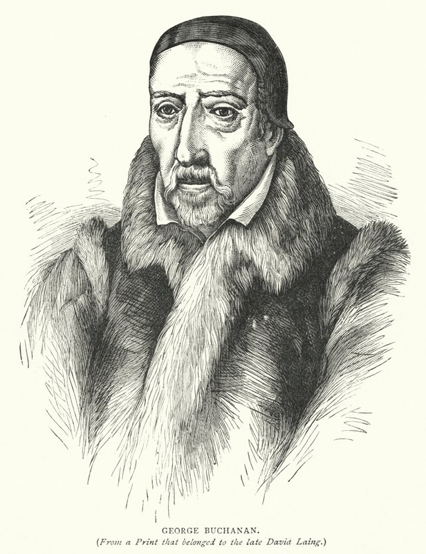 George Buchanan (gravura) de English School