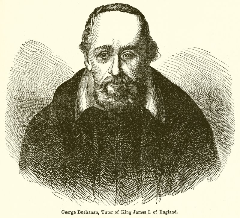 George Buchanan, tutor do rei James I. da Inglaterra de English School