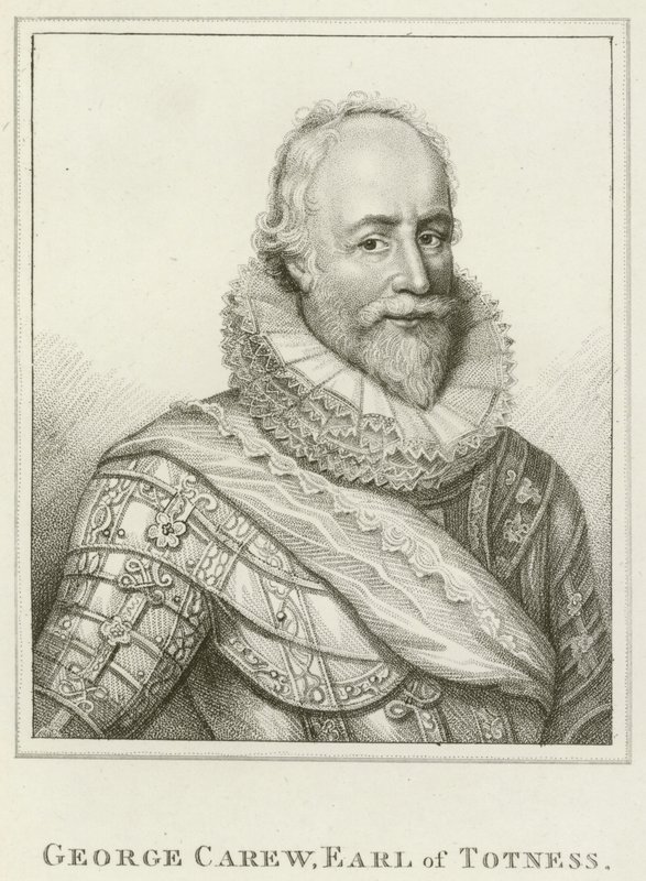 George Carew, Conde de Totness (gravura) de English School