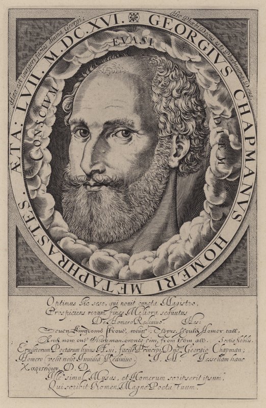 George Chapman, dramaturgo inglês, tradutor e poeta de English School