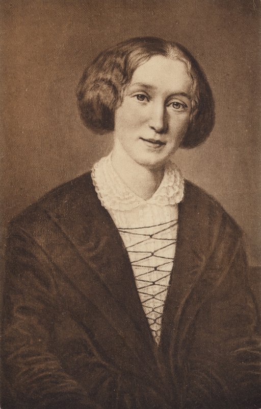 George Eliot (1819-1880), romancista inglês de English School