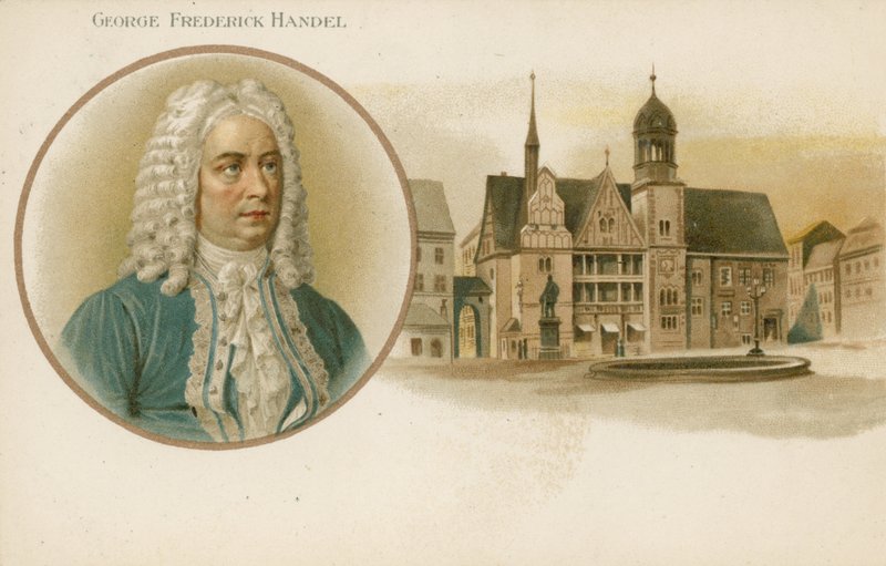 George Frideric Handel, compositor britânico nascido na Alemanha de English School