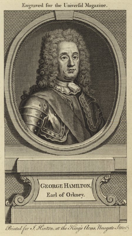 George Hamilton, conde de Orkney de English School