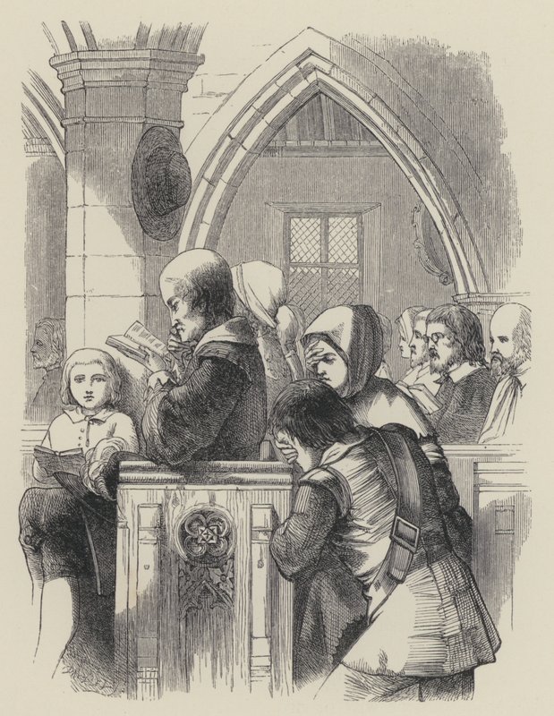 Poema de George Herbert, Faith (gravura) de English School