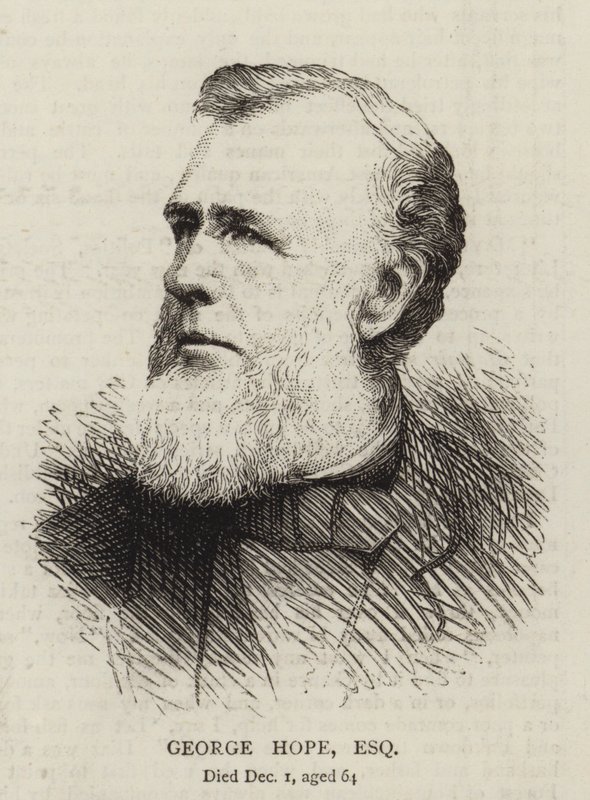 George Hope, Esquire (gravura) de English School