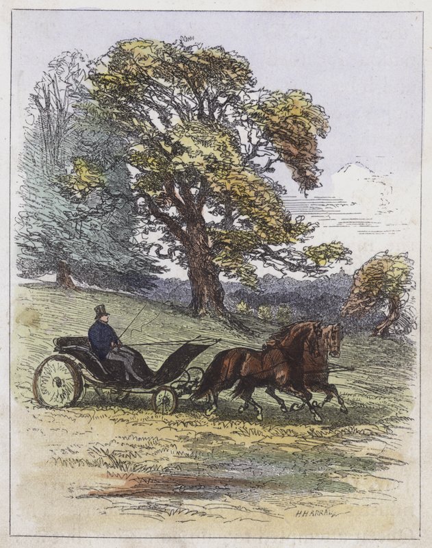 George IV, a conduzir no Windsor Park (gravação a cores) de English School