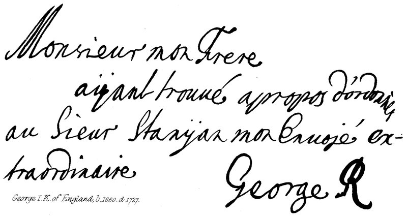 George IK da Inglaterra, b 1660, d 1727 de English School