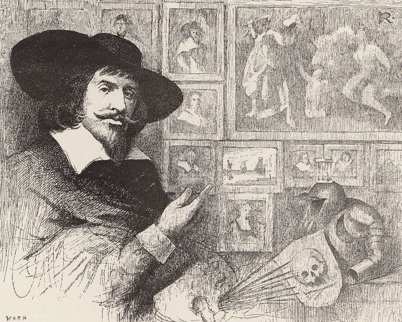 George Jamesone (litografia) de English School