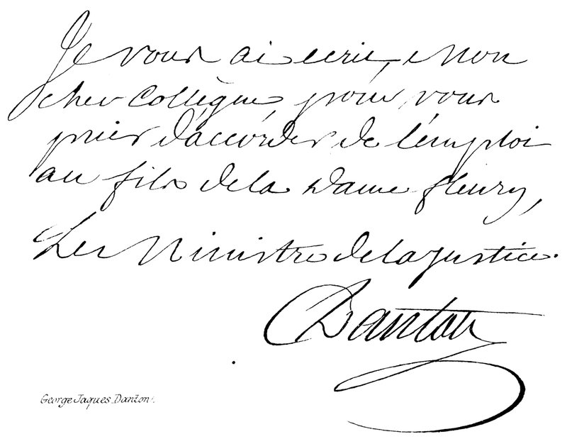 George Jaques Danton de English School