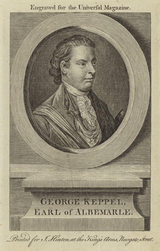 George Keppel, conde de Albemarle de English School
