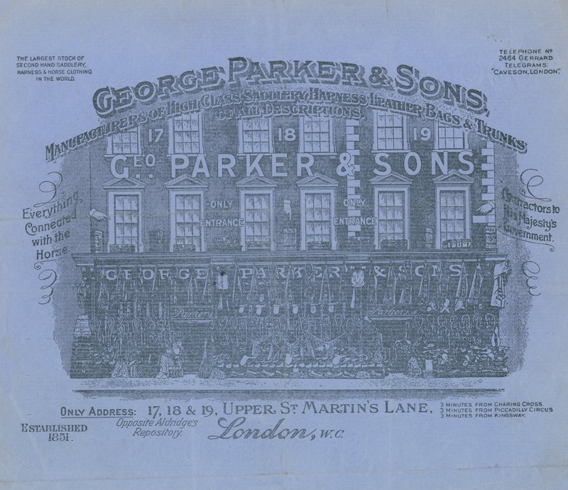 Loja da George Parker & Sons de English School