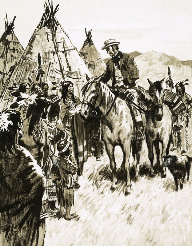 George Peabody teve a coragem de andar entre os índios de English School