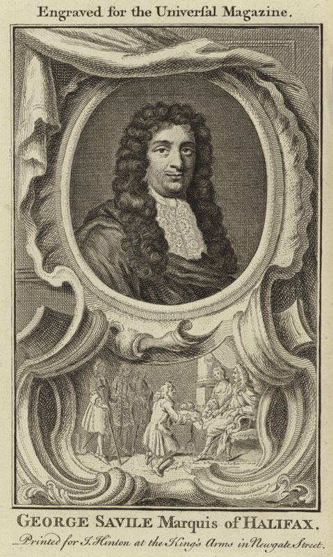 George Saville, Marquês de Halifax de English School