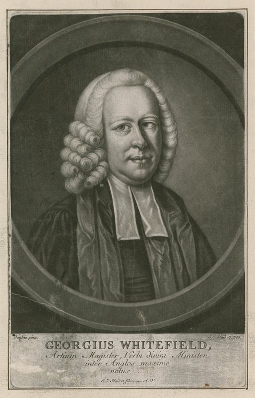 George Whitefield, MA, um dos fundadores do Metodismo de English School