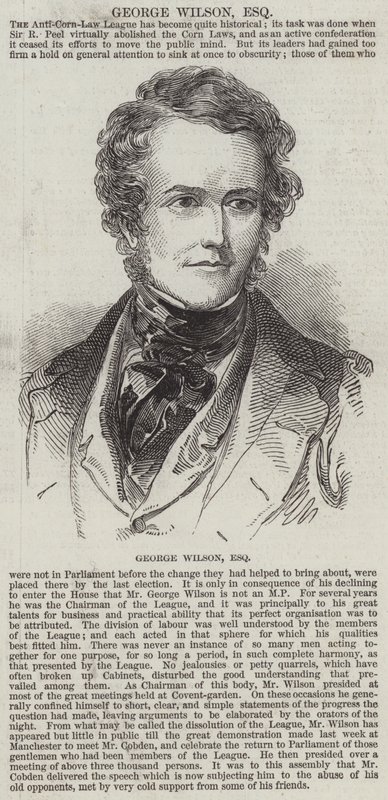 George Wilson, Esquire (gravura) de English School