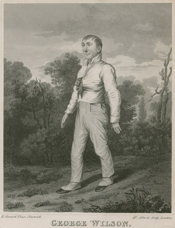 George Wilson, o célebre pedestre de Blackheath de English School