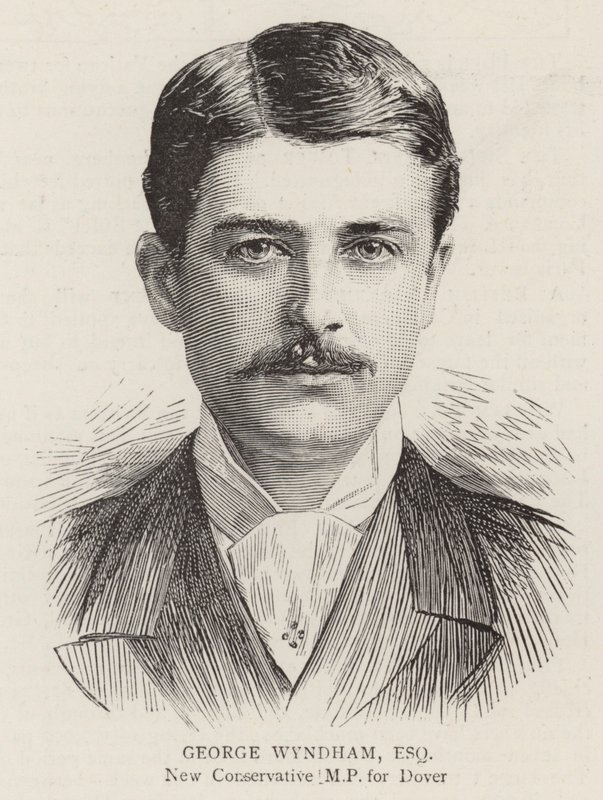 George Wyndham, Esquire (gravura) de English School
