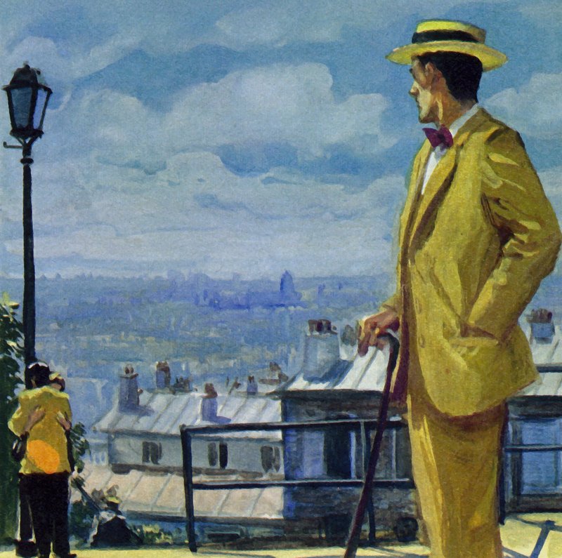 Gershwin expressou seu amor pela cidade em An American In Paris de English School
