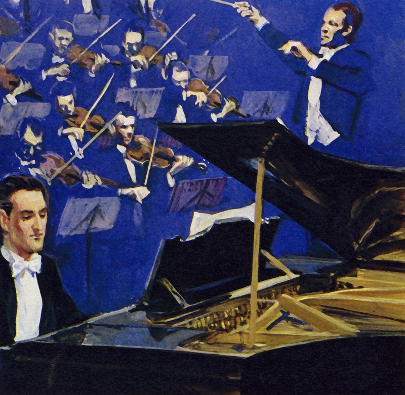 O próprio Gershwin apresentou o Concerto in F no Carnegie Hall de English School