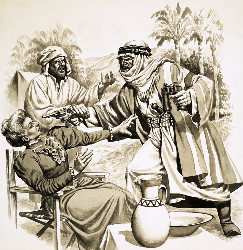 Gertrude Bell - Enviado do Deserto da Grã-Bretanha de English School