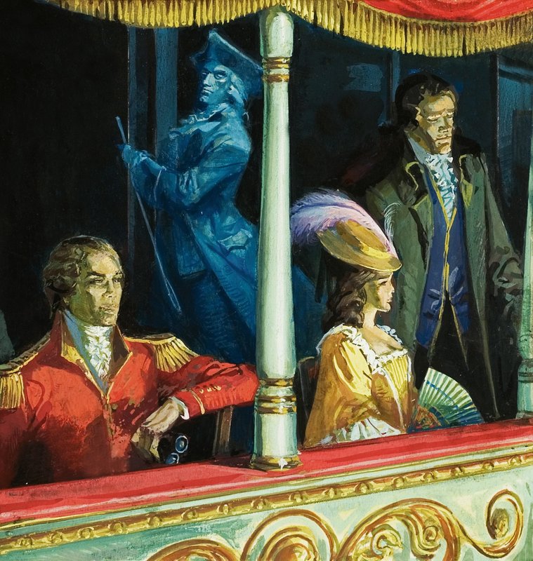 Fantasma no teatro de English School