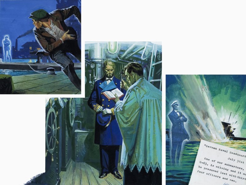 Comandante de U-boat fantasmagórico de English School