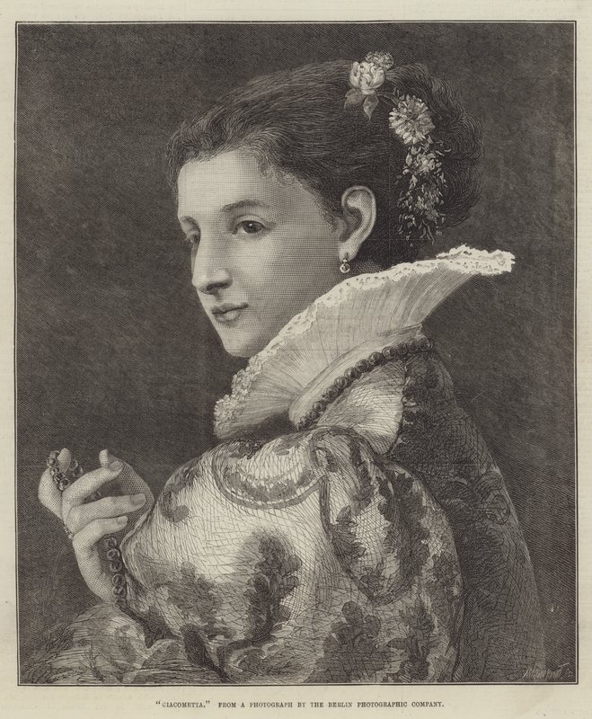 Giacometta (gravura) de English School