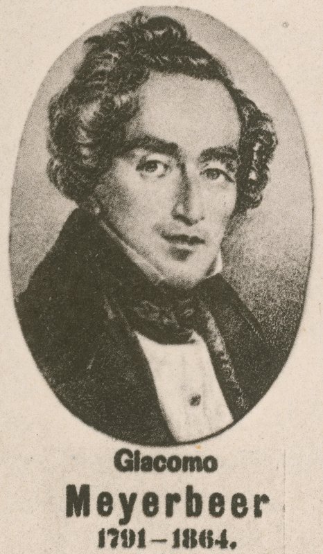 Giacomo Meyerbeer (gravura) de English School