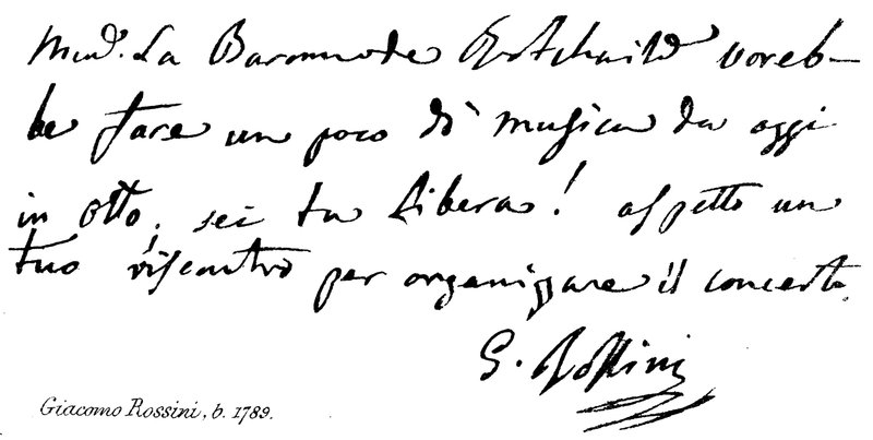 Giacomo Rossini, 1789 de English School