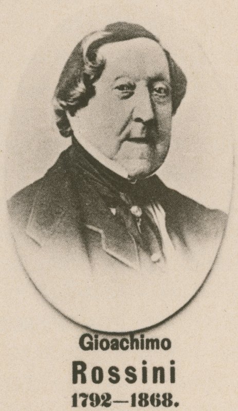 Gioachimo Rossini (gravura) de English School