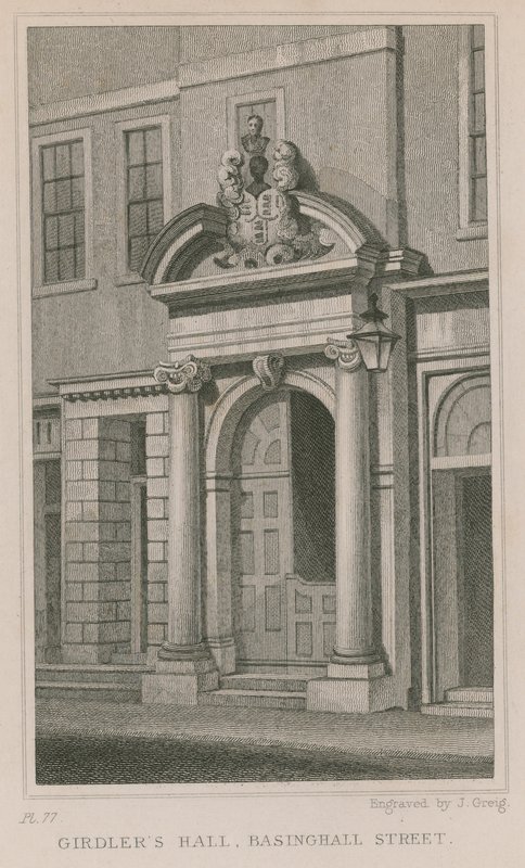Girdlers Hall, Basinghall Street, Londres de English School