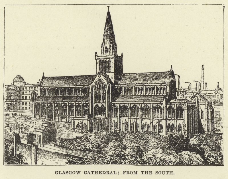 Catedral de Glasgow, do Sul de English School