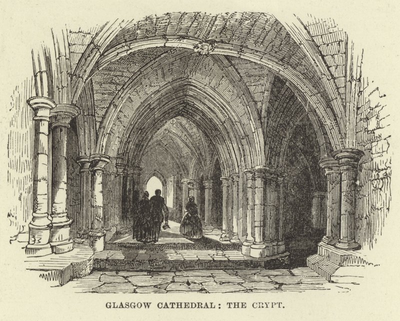 Catedral de Glasgow, a cripta de English School