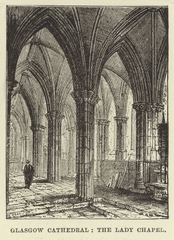 Catedral de Glasgow, a capela da senhora de English School