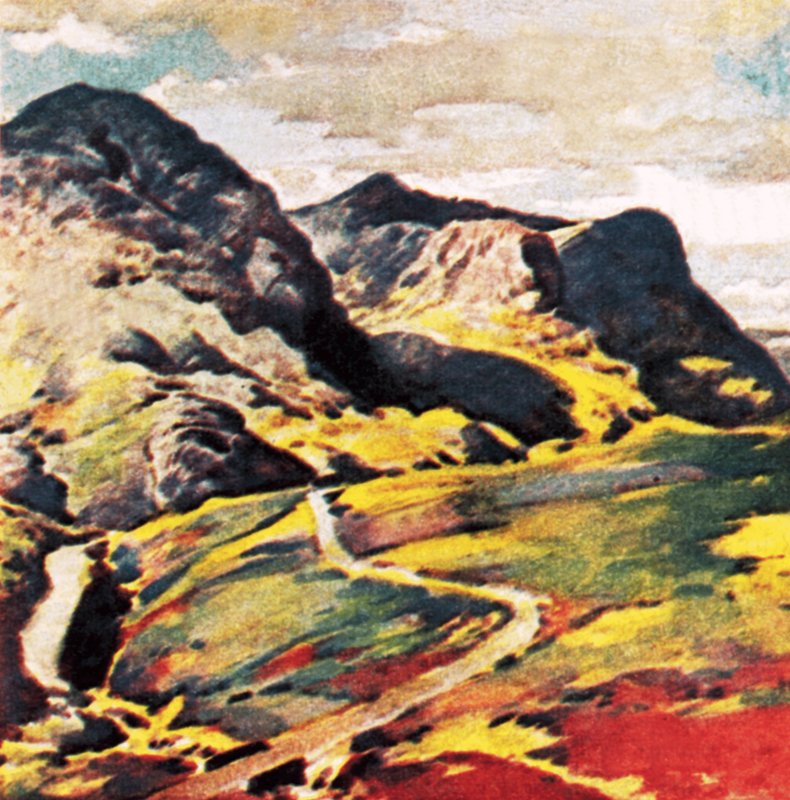 Glencoe em Argyllshire de English School