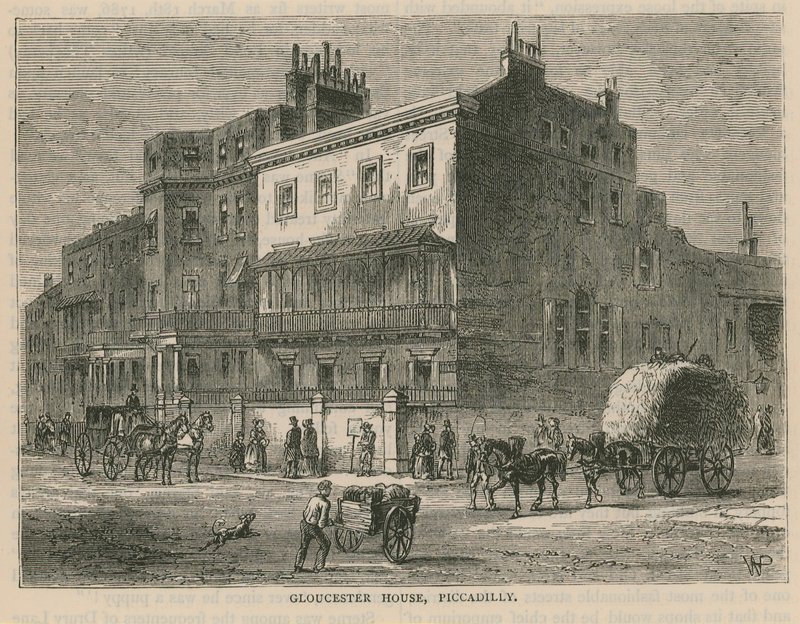Gloucester House, Piccadilly, Londres de English School