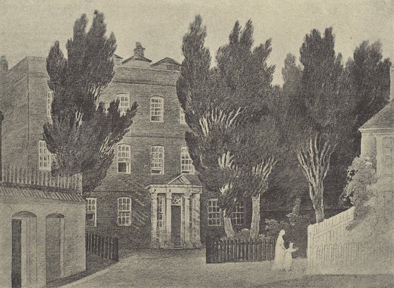 Casa Godolphin (gravura) de English School