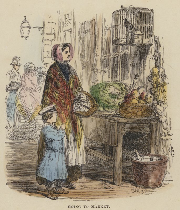 Going to Market (gravação a cores) de English School