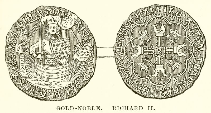 Ouro-nobre. Ricardo II de English School