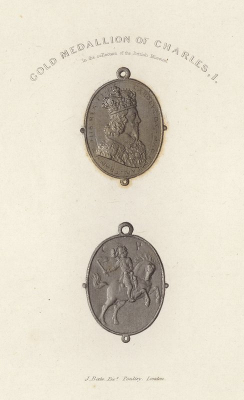 Medalhão de ouro de Carlos I de English School