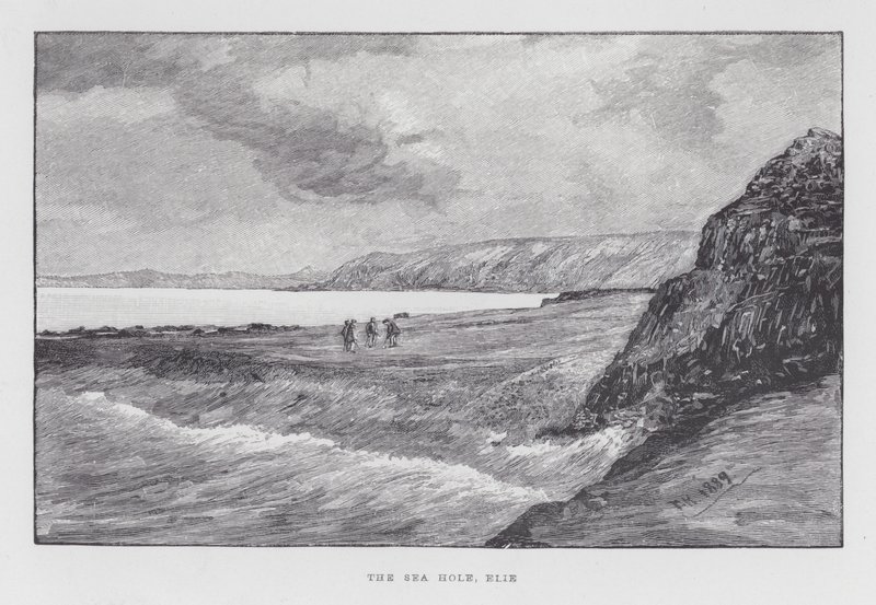 Golfe: O buraco do mar, Elie (litho) de English School