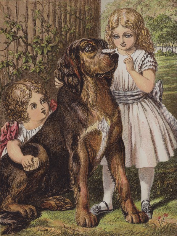 Good Dog Dash (litografia a cores) de English School