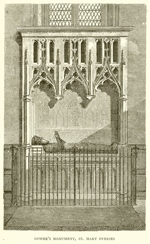Monumento a Gowers, St. Mary Overies de English School
