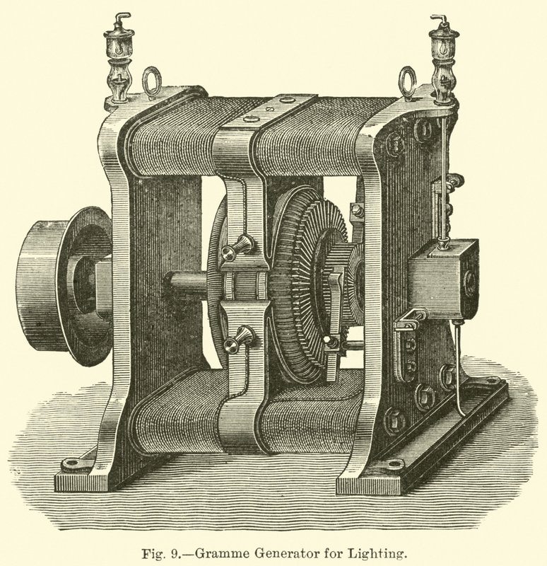 Gramme Generator for Lighting de English School